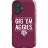 Texas A&M University Gig Em Aggies iPhone 16 Plus Magsafe Impact Case